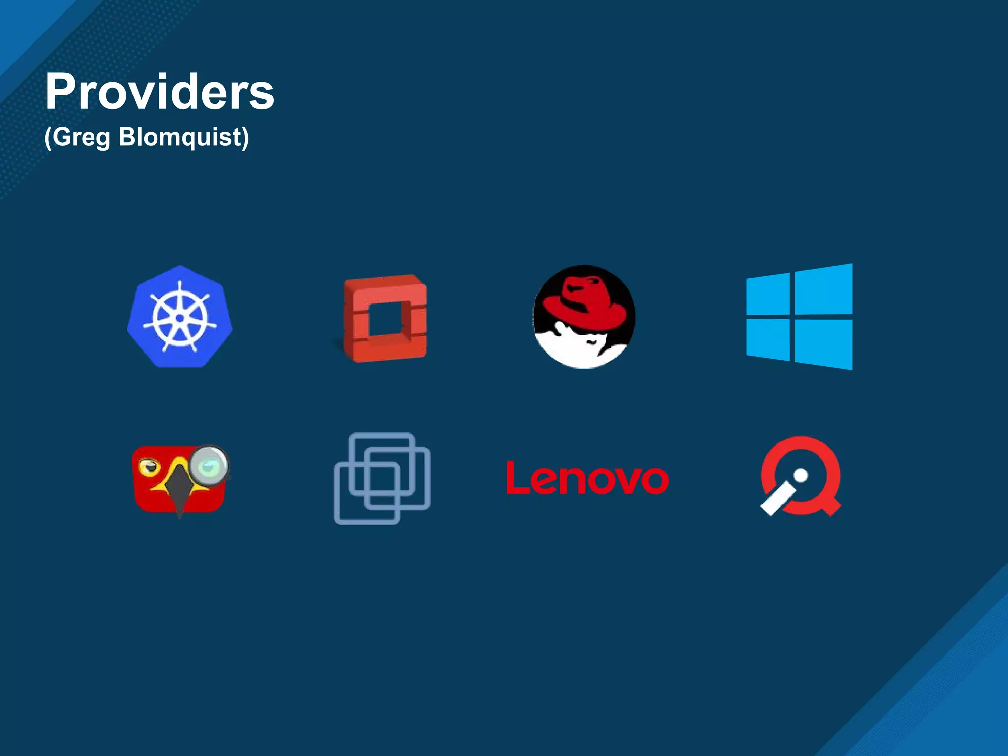 Providers
(Greg Blomquist)
 