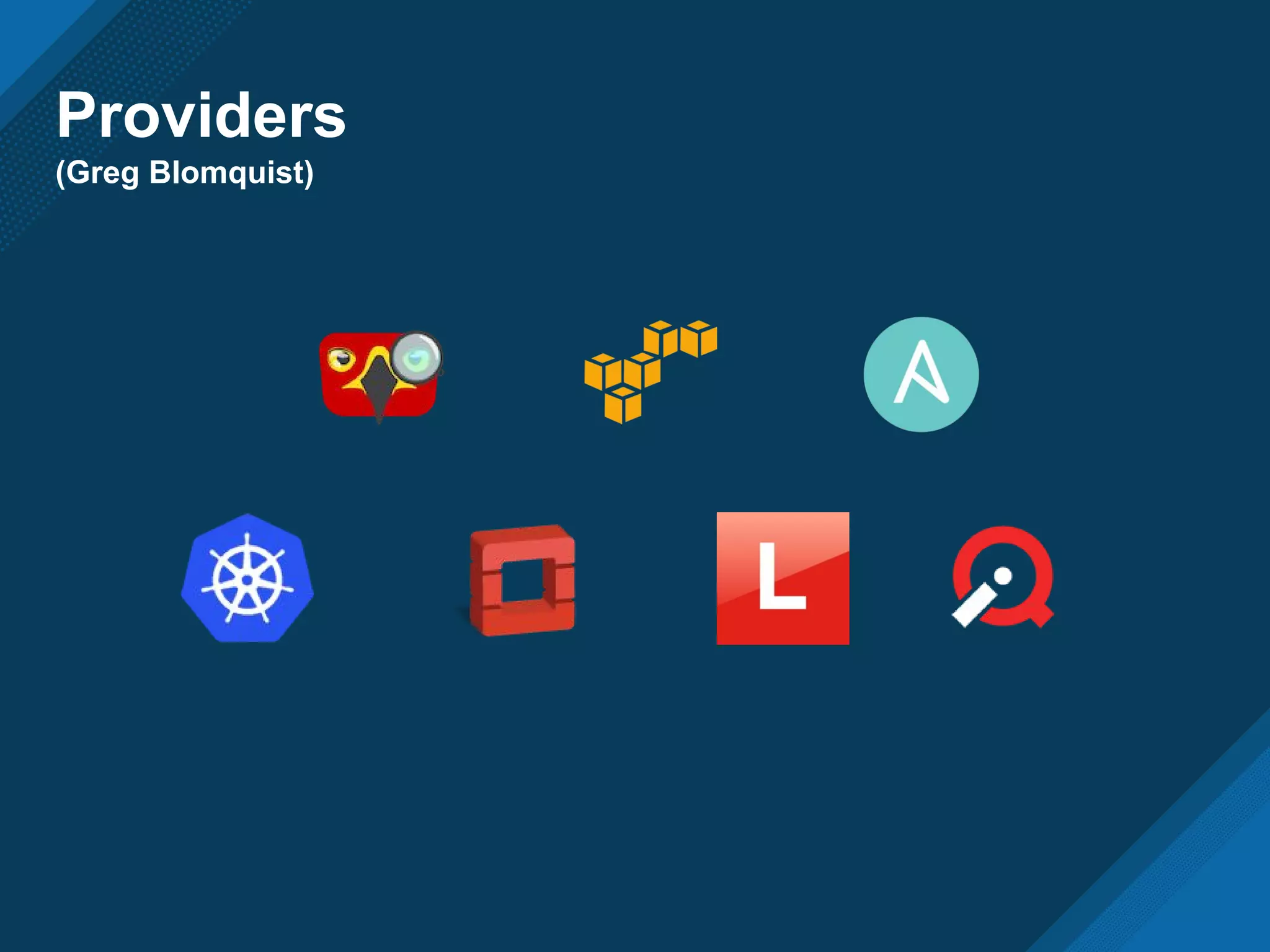 Providers
(Greg Blomquist)
 