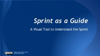 Sprint as a Guide
A Visual Tool to Understand the Sprint
© Mike Caspar, 2014, 2015
Use allowed under a Creative Commons Attribution 4.0 International License.
 
