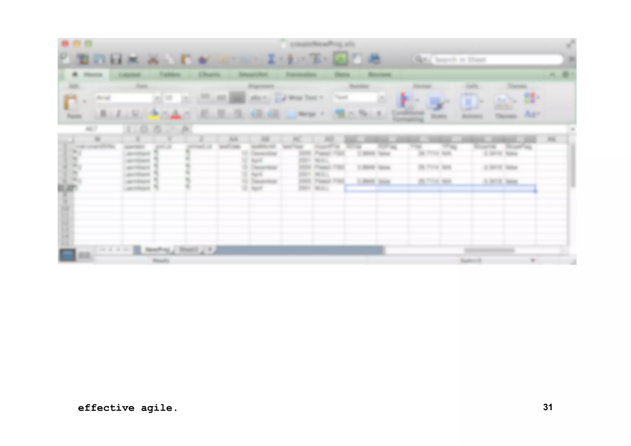 effective agile.

31

 