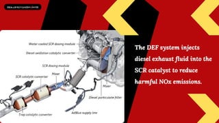 Mercedes Sprinter Def. Line Rought Sprinter DEF System Problems That Trigger Check Engine or Countdown ...