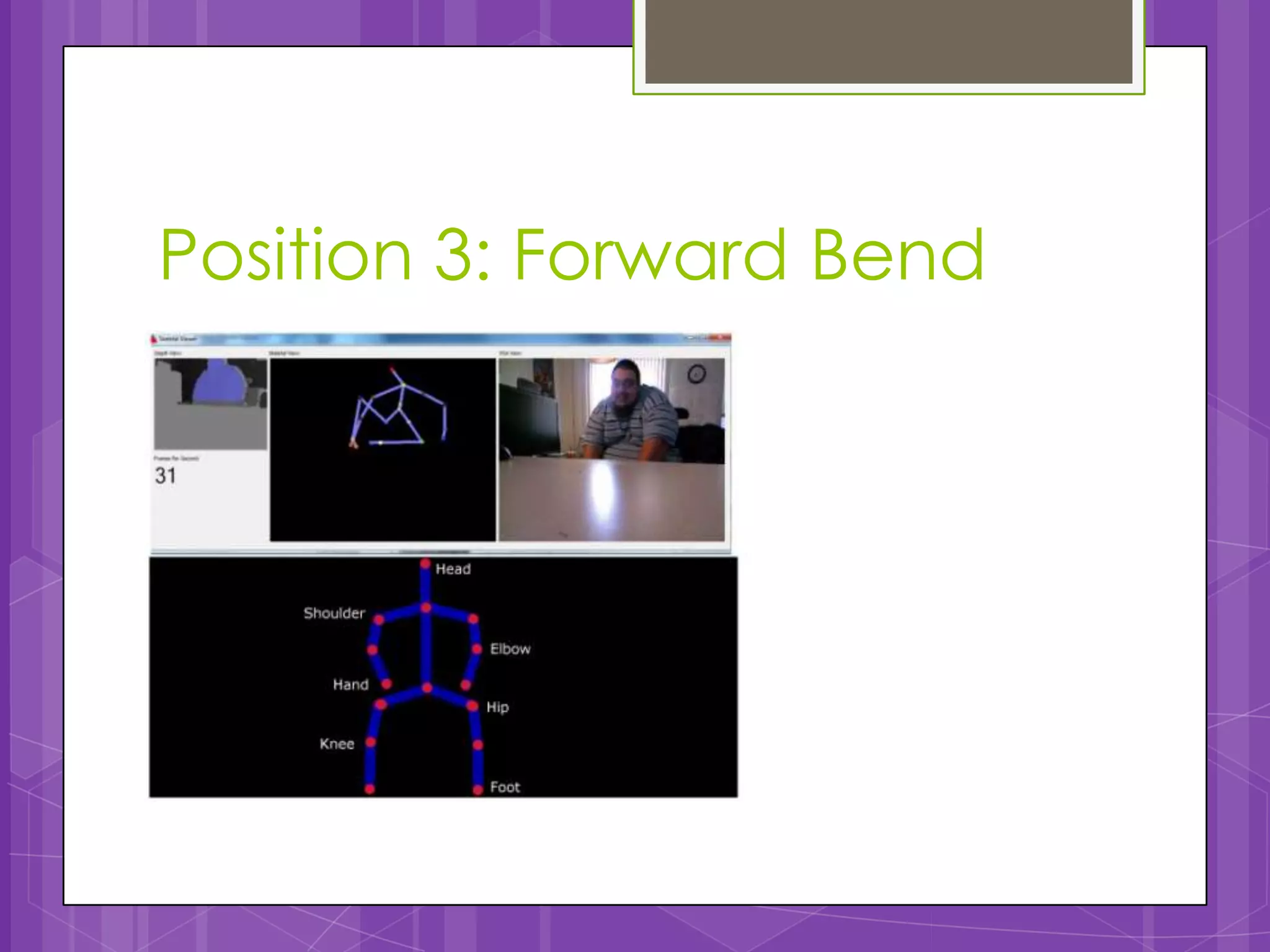 Position 3: Forward Bend
 