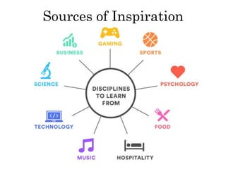 Sources of Inspiration
 