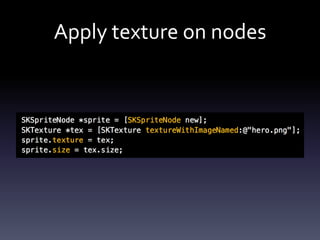 Apply	texture	on	nodes
 