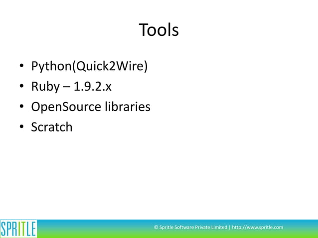 Intro to Raspberry Pi - by Sivakumar V | PPT