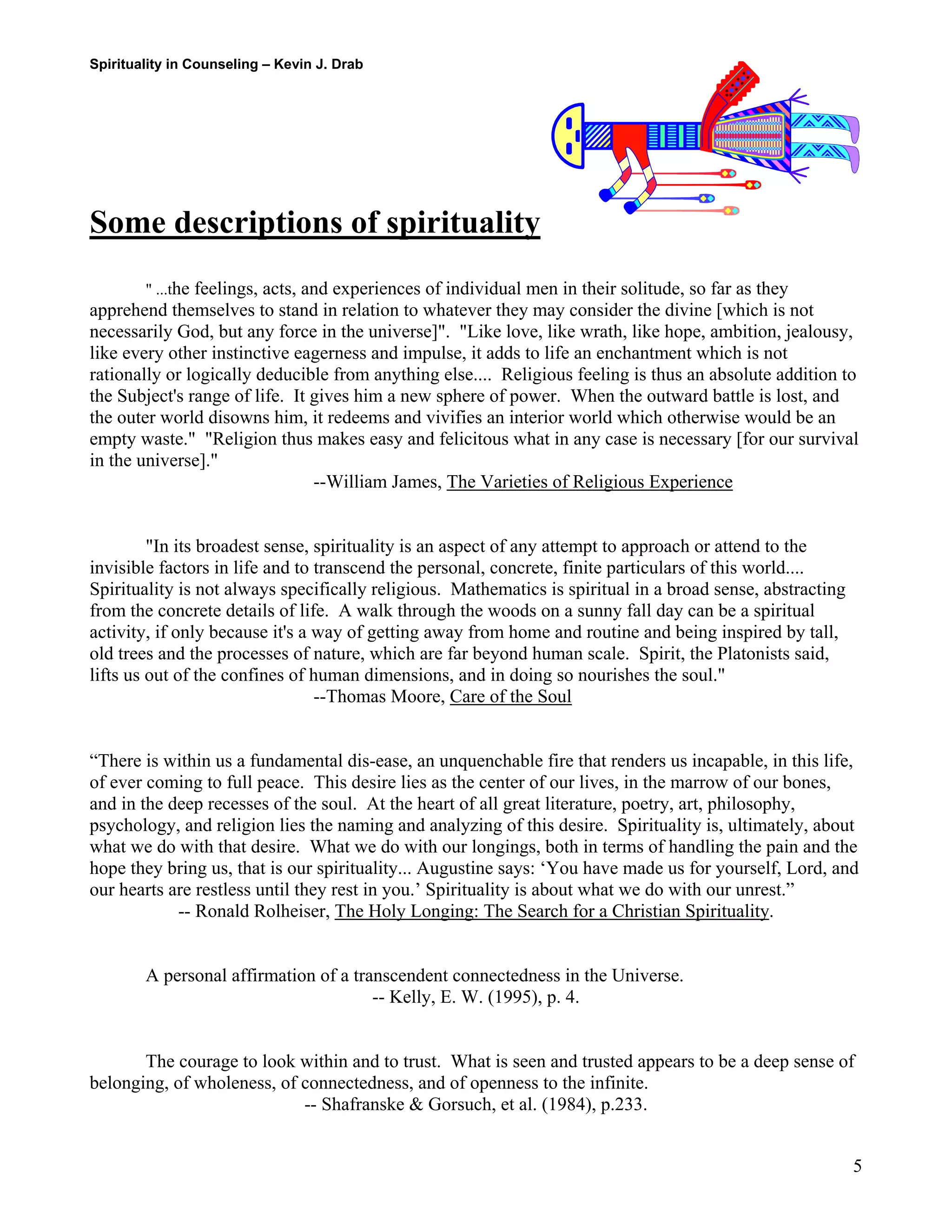 APPLICATIONS OF SPIRITUALITY IN THERAPY | PDF | Spirituality | Religion ...