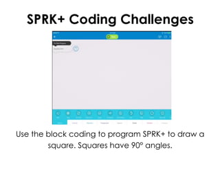 SPRK+ Coding Challenge Cards | PDF