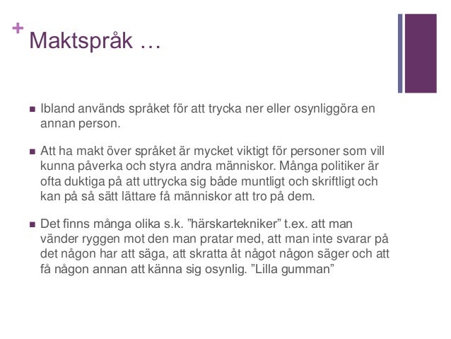 Språksociologi stöd