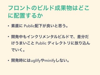 եȤΥӥɳɹϤɤ
ä뤫
? ֱ Public¤˼
? _kФ⥤󥯥󥿥ӥɤǡ֤
ޤ Public ǥ쥯ȥ˷Ťz
Ǥ
? _krˤuglifyminifyʤ
 