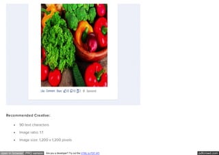 pdfcrowd.comopen in browser PRO version Are you a developer? Try out the HTML to PDF API
Recommended Creative:
90 text characters
Image ratio: 1:1
Image size: 1,200 x 1,200 pixels
 