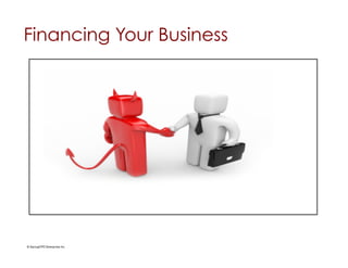 Financing Your Business	





© StartupCFO Enterprises Inc.	

 
