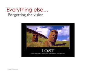 Everything else…	

 Forgetting the vision	





© StartupCFO Enterprises Inc.	

 