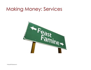 Making Money: Services	





© StartupCFO Enterprises Inc.	

 