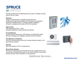 Spruce Filter Control Panel Spruce 2017 presentation | PDF