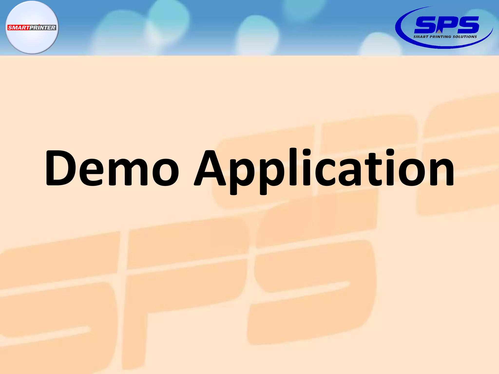 Demo Application 