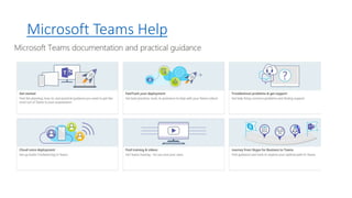 Microsoft Teams Help
 