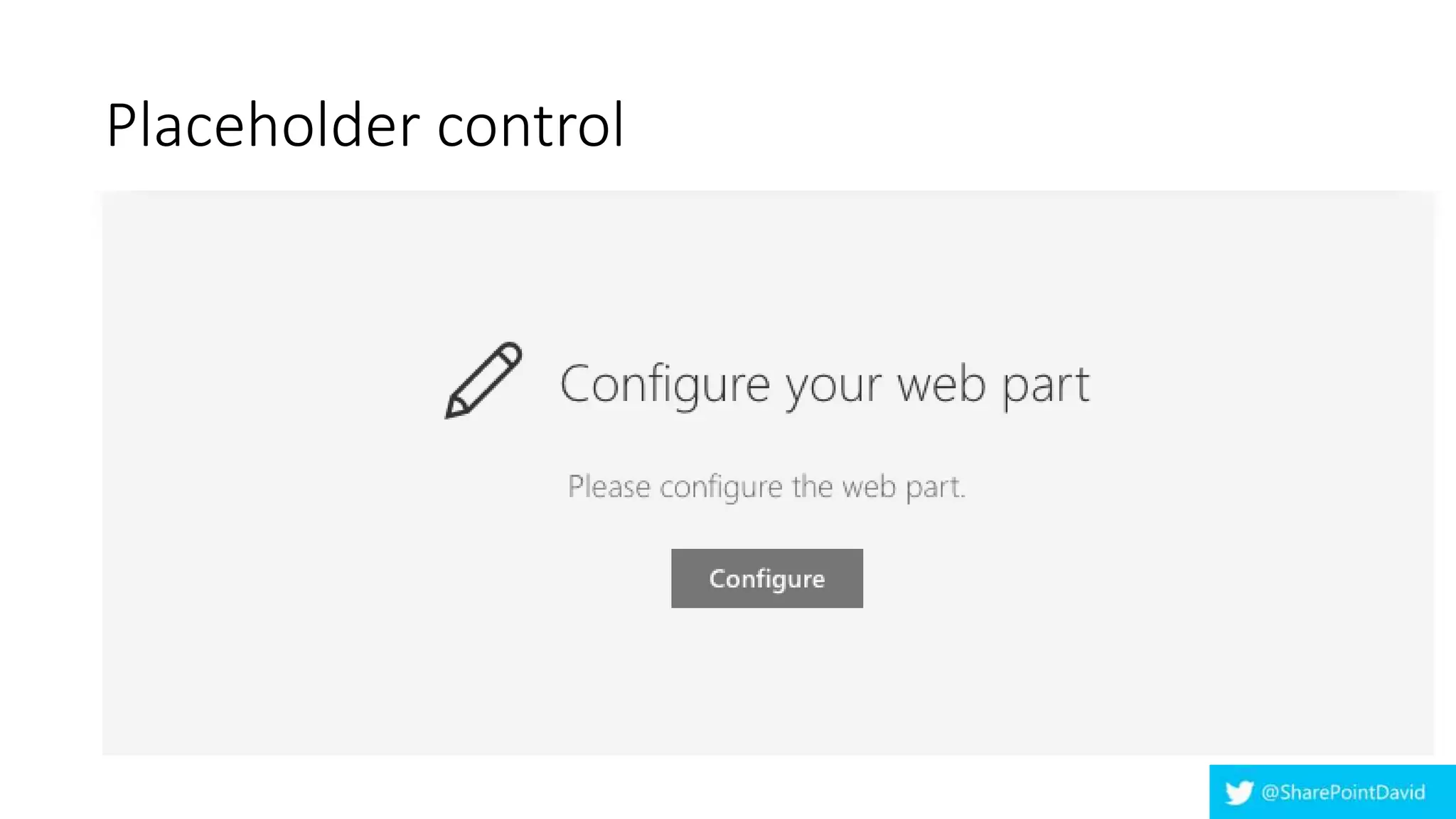 Placeholder control
 