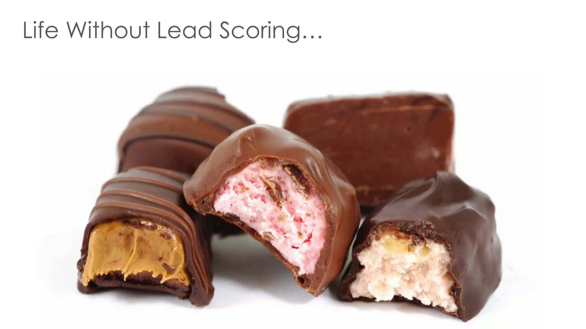 Life Without Lead Scoring… 
 