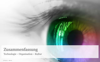 Zusammenfassung
Technologie – Organisation – Kultur
© Unic AG | Seite 20
 