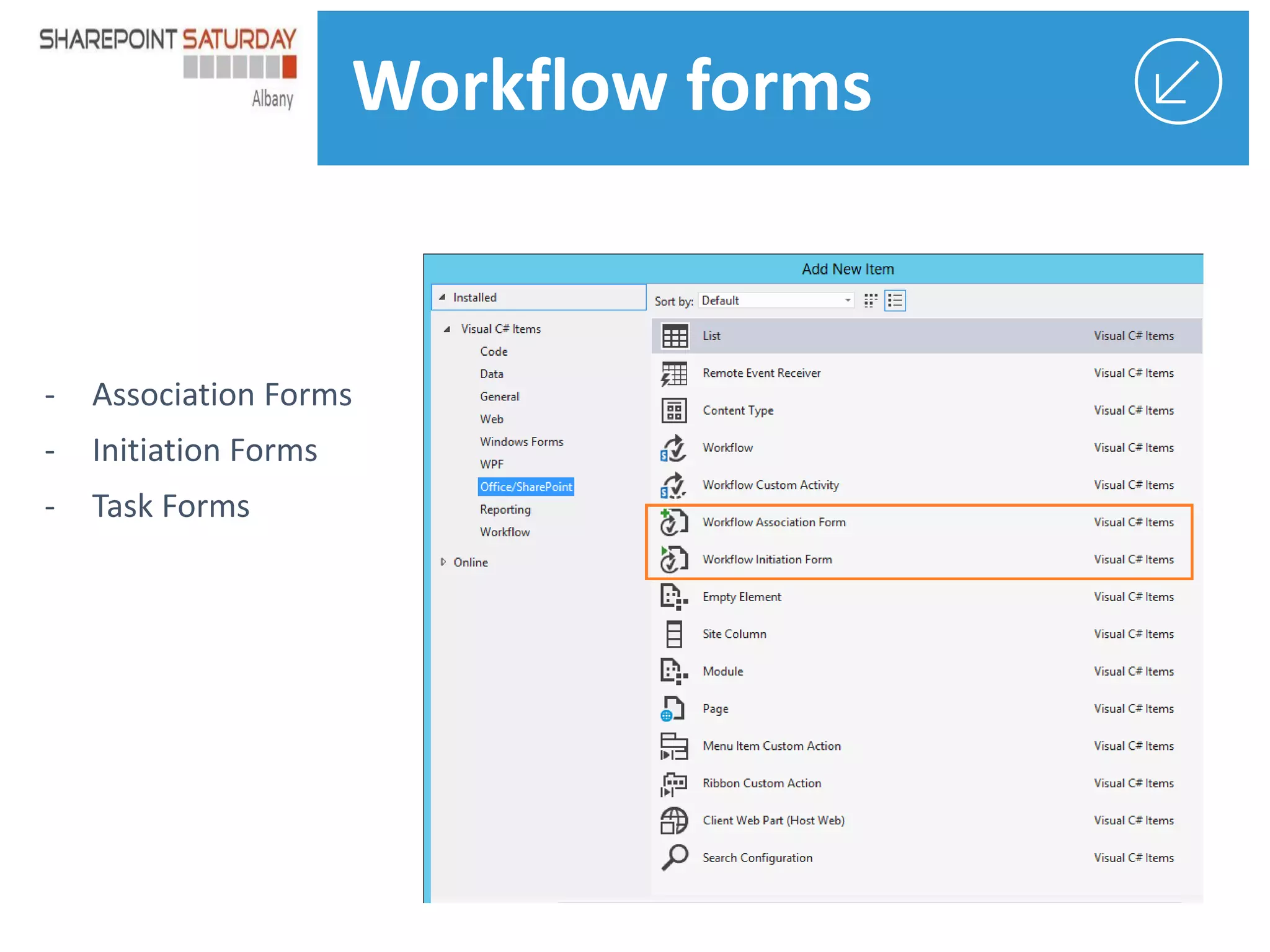 Workflow forms

 