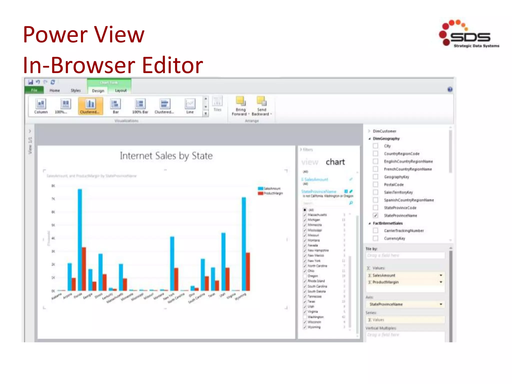 Power View
In-Browser Editor
 