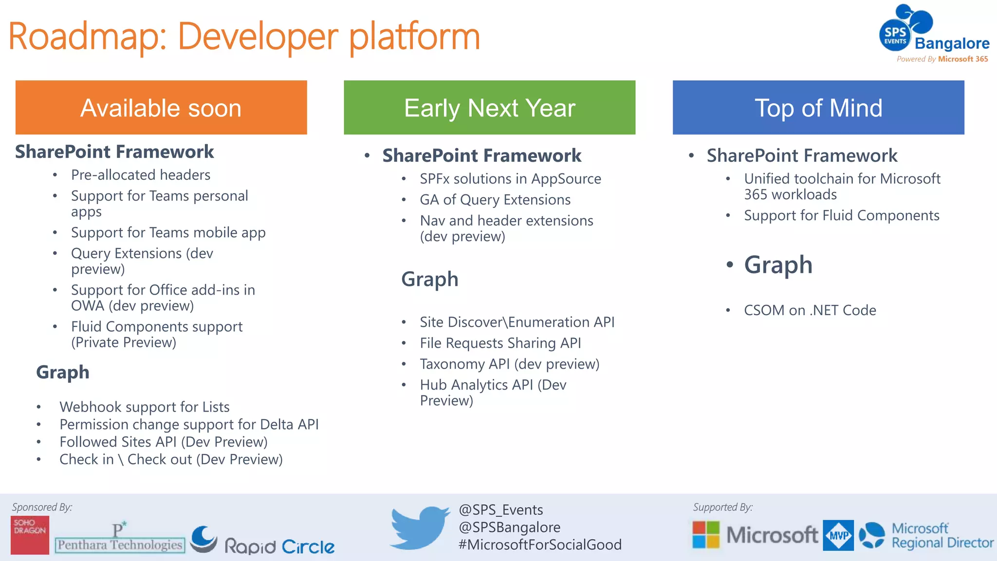 Grow your SharePoint development platform with SPFx | PPTX