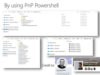 By using PnP Powershell
 