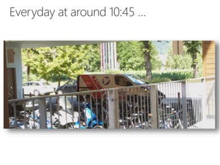 Everyday at around 10:45 …
 