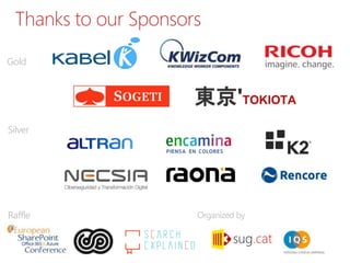 Thanks to our Sponsors
Silver
Gold
Raffle Organized by
 