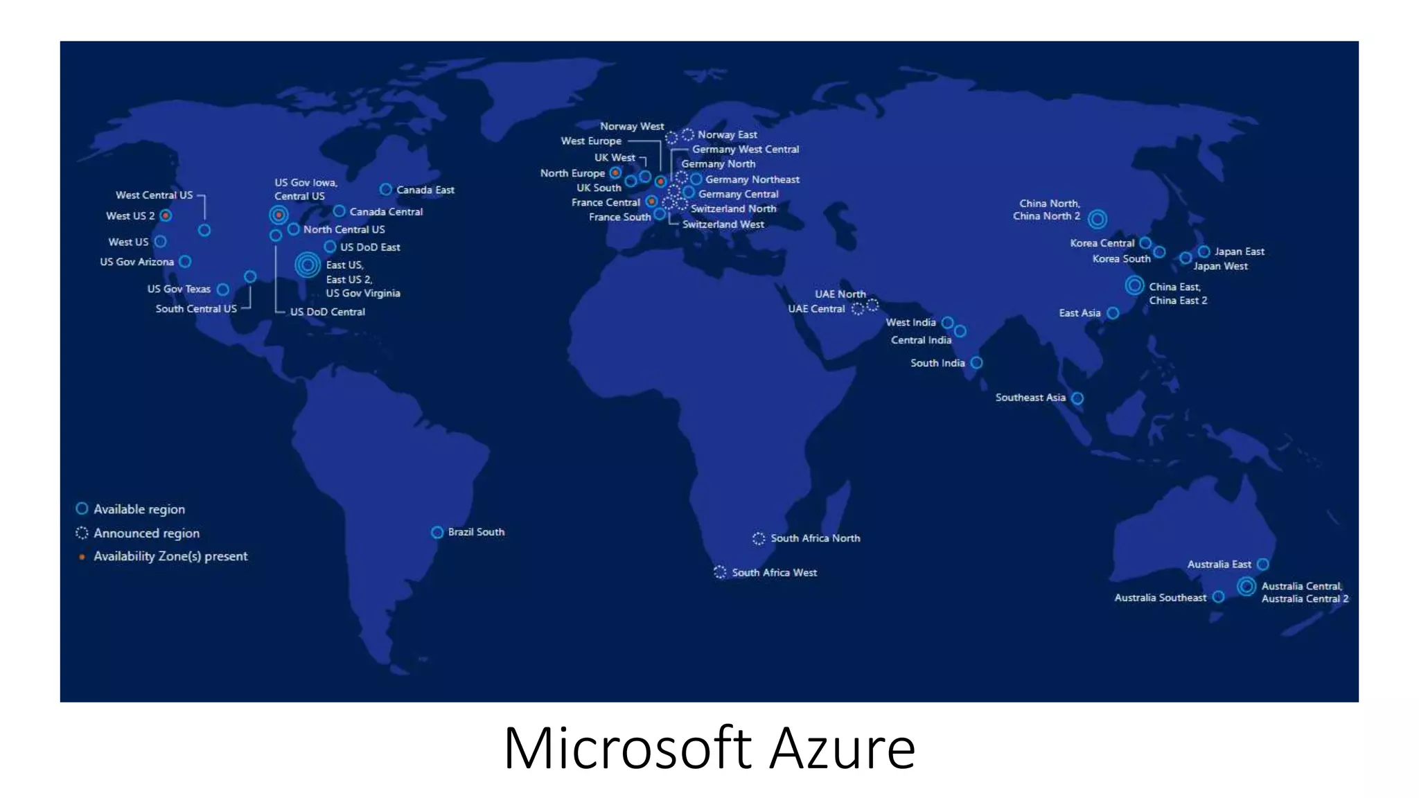 Microsoft Azure
 