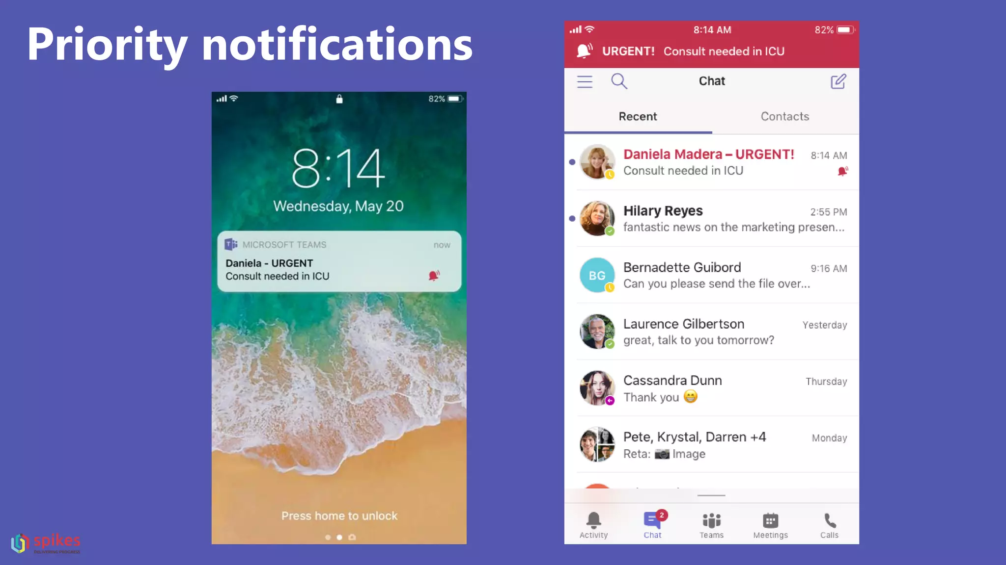 Priority notifications
 
