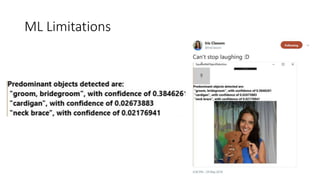 ML Limitations
 