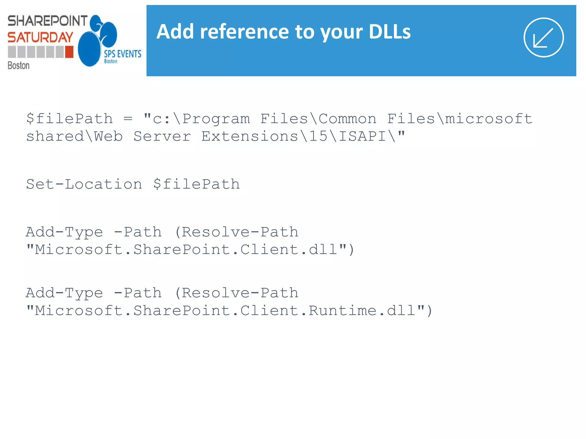 Add reference to your DLLs
