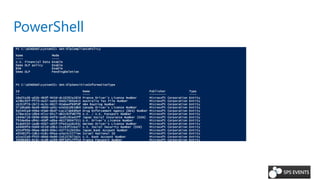 PowerShell
 