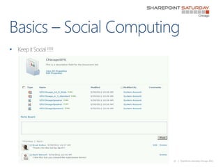 ?




    16   | SharePoint Saturday Chicago 2011
 