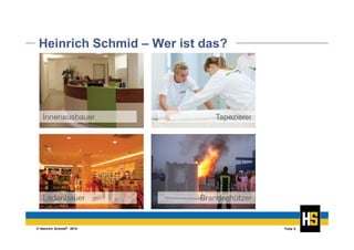 © Heinrich Schmid® 2014 Folie 5
Heinrich Schmid – Wer ist das?
 