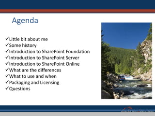 AgendaLittle bit about me