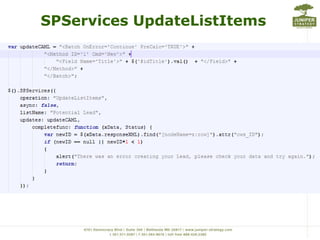 SPServicesGetListItems