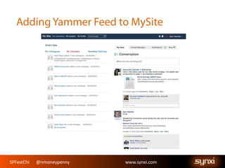 SPFestChi @nmoneypenny www.synxi.comSPFestChi @nmoneypenny www.synxi.com
 