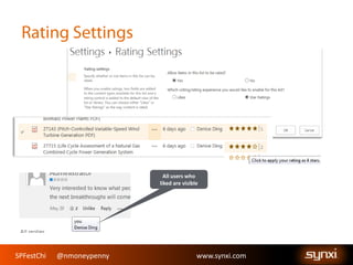 SPFestChi @nmoneypenny www.synxi.comSPFestChi @nmoneypenny www.synxi.com
 