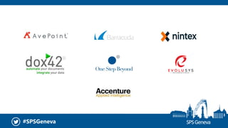 #SPSGeneva
A Huge “Thank You!” To Our Sponsors …
 