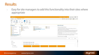 @nmoneypenny

wwww.Synxi.com

 