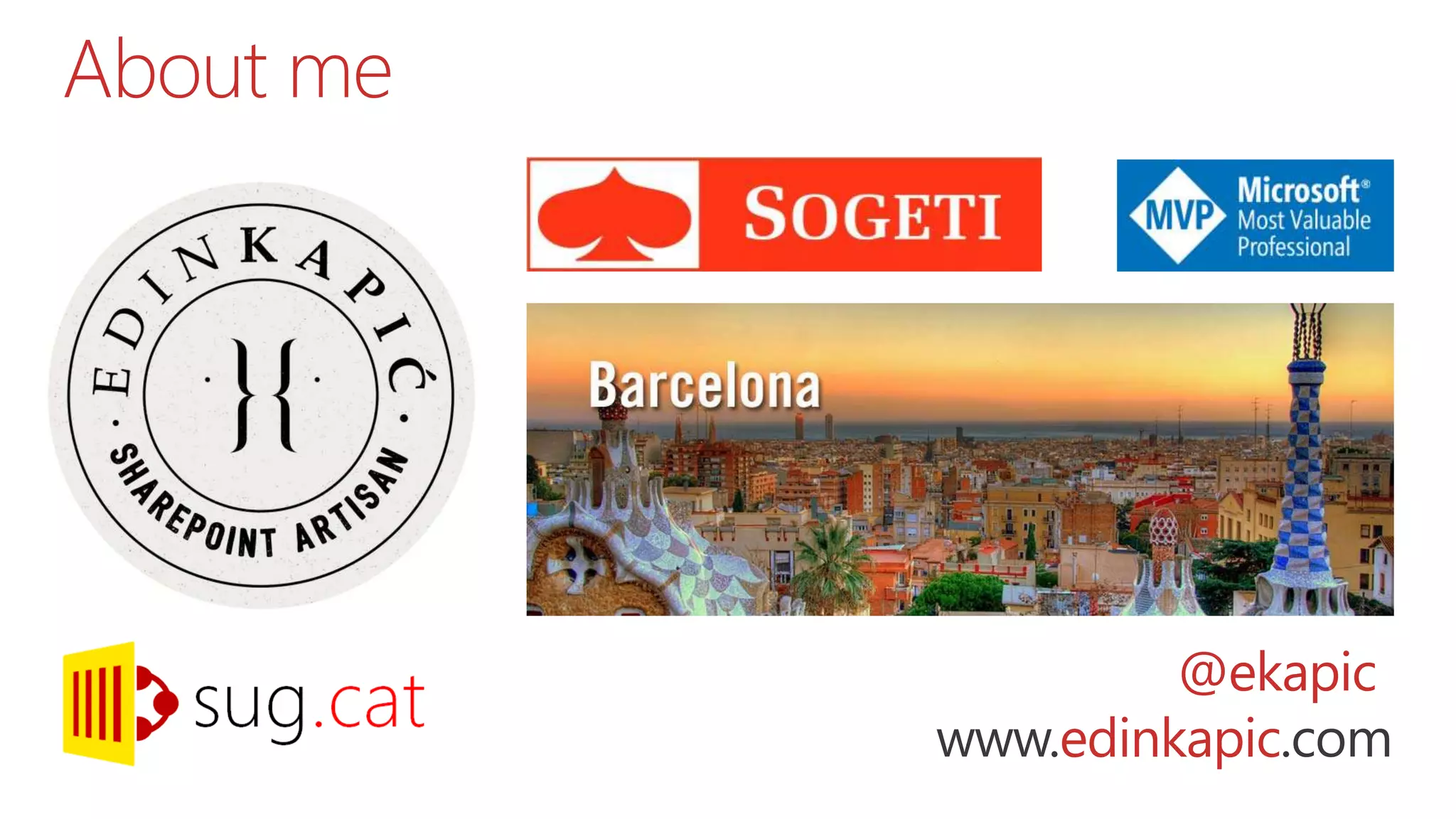 About me
edinkapic
@ekapic
 