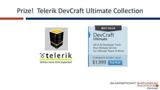 Prize! Telerik DevCraft Ultimate Collection
 