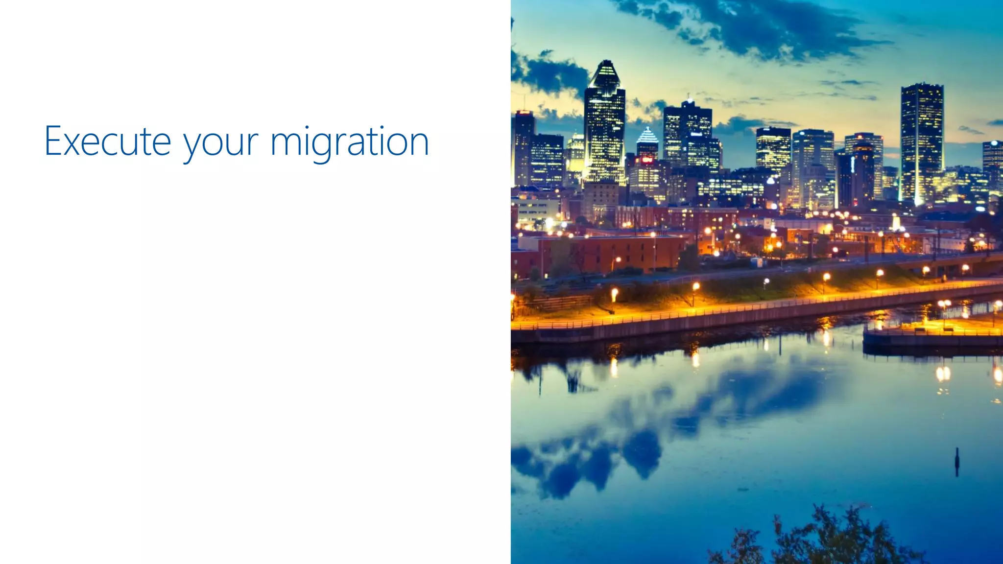 Execute your migration
 