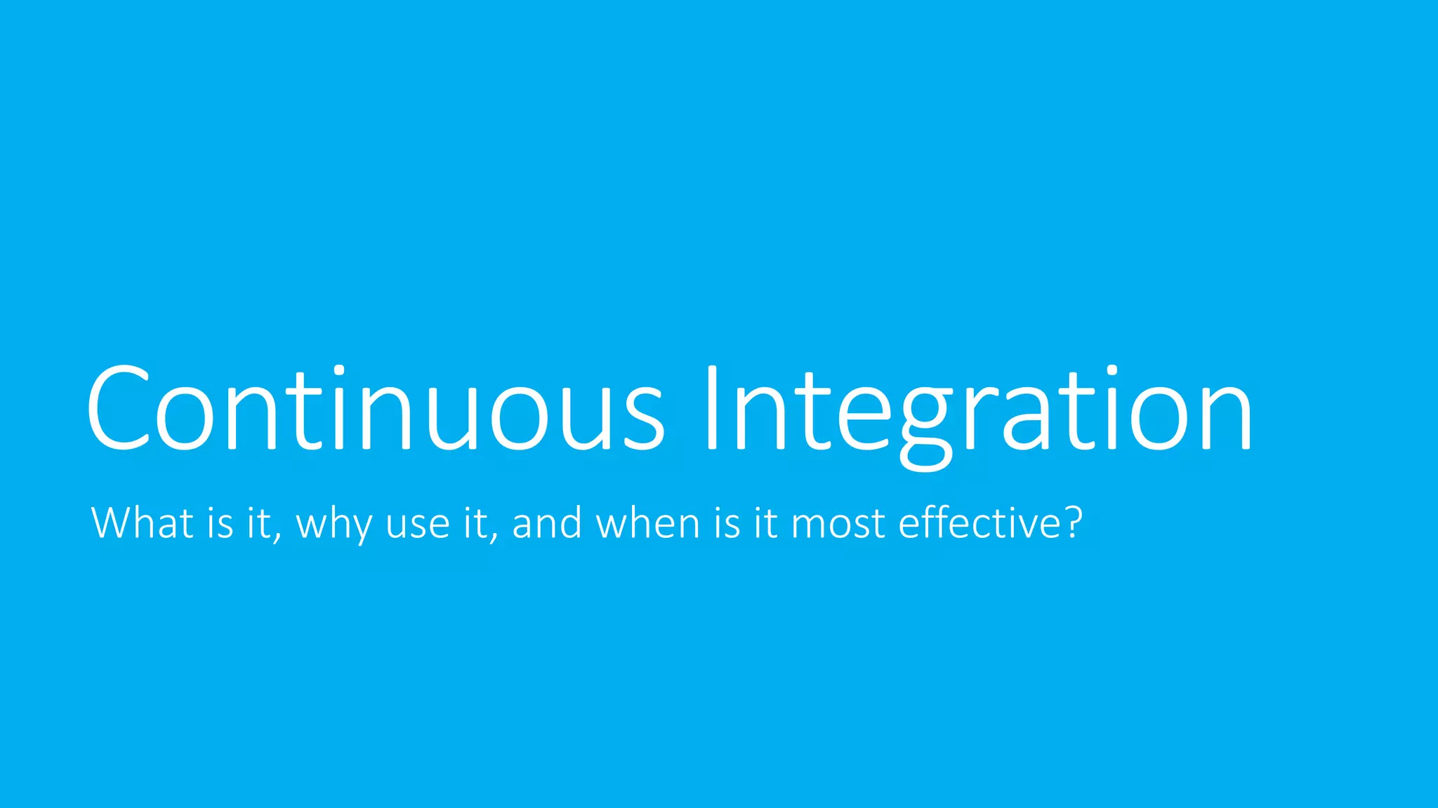Improving the SharePoint Development Process with Continuous ...
