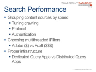 
    
    
    

    

    

        8   | SharePoint Saturday New York City 2011
 