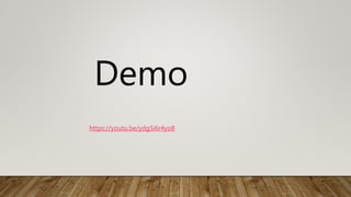 Demo
https://youtu.be/ydgSi6r4yo8
 