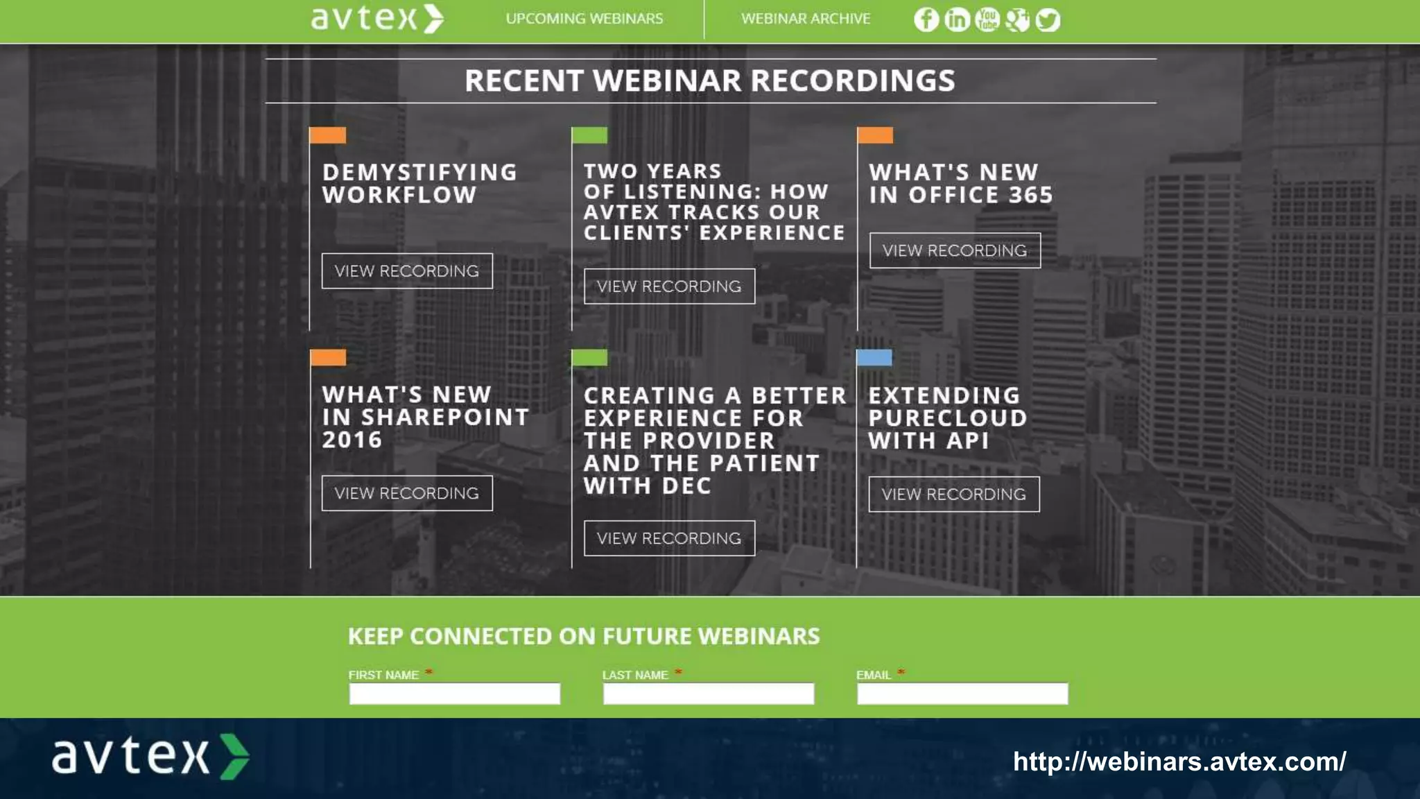 http://webinars.avtex.com/
 
