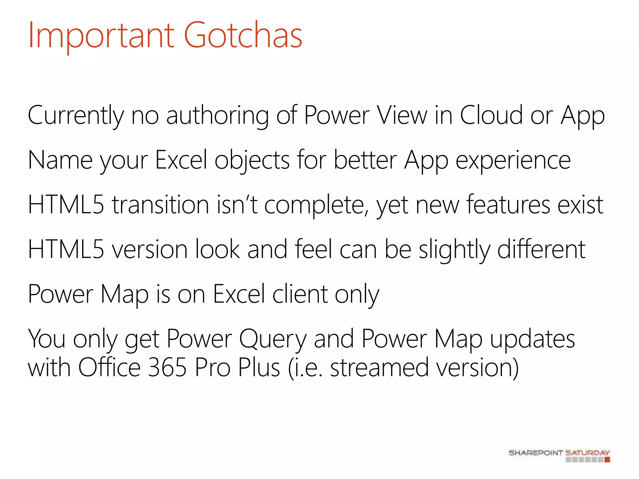 Power BI in Office 365 | PPT